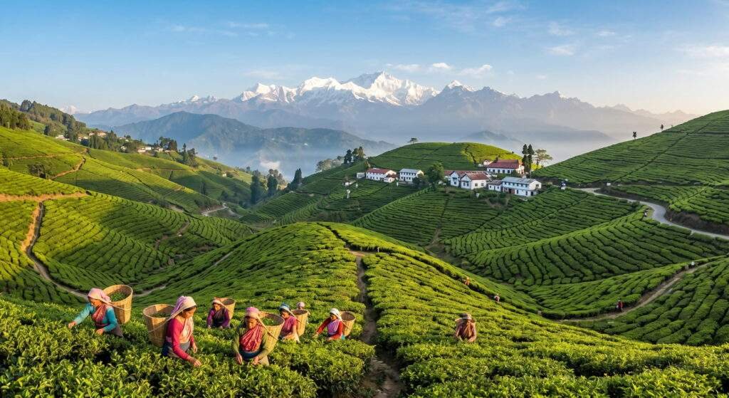 darjeeling tea garden